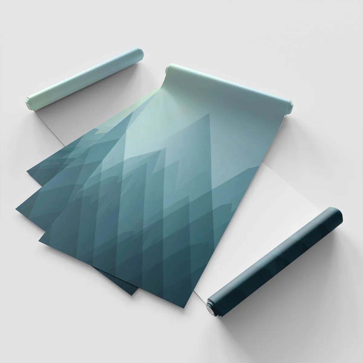 Fototapetă personalizată Standard Eco - Mare, mai mare, cea mai mare - Munţi, Abstracția, Bucată